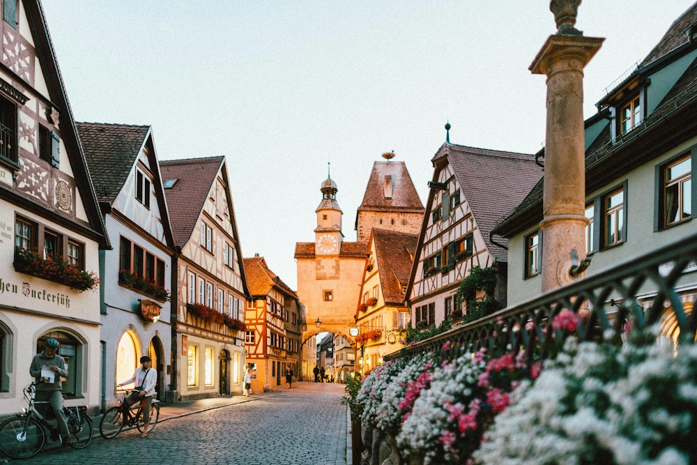 Historic German old town near Wolfsburg